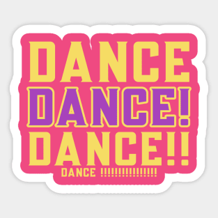 Dance Clothing Sticker